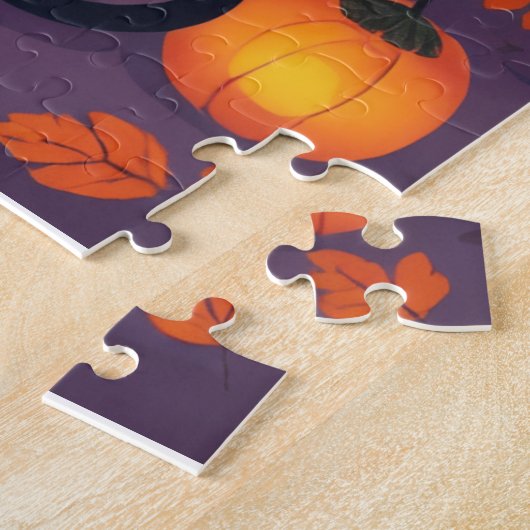 Grappige Halloween puzzel Legpuzzel (Zijkant)