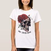 Grappige Halloween Quotes Shirt, Skeleton Hallowee T-shirt (Voorkant)