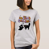 Grappige Halloween Scaredy Cats T-shirt (Voorkant)