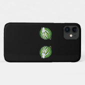 Grappige Halloween skelet handen met meloenen Case-Mate iPhone Case (Achterkant (horizontaal))
