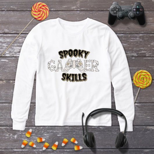 Grappige Halloween Skeleton Video Game Controller