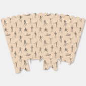 Grappige Halloween skeletten Bedankdoosjes (Ongevouwen)