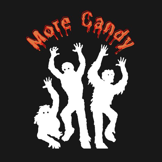 Grappige Halloween Snoep Zombies Tote Bag