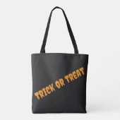 Grappige Halloween Snoep Zombies Tote Bag (Achterkant)