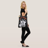 Grappige Halloween Snoep Zombies Tote Bag (Op model)