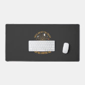 Grappige Halloween-snoepjes Spookhuisontwerp_ Bureaumat (Keyboard & Muis)