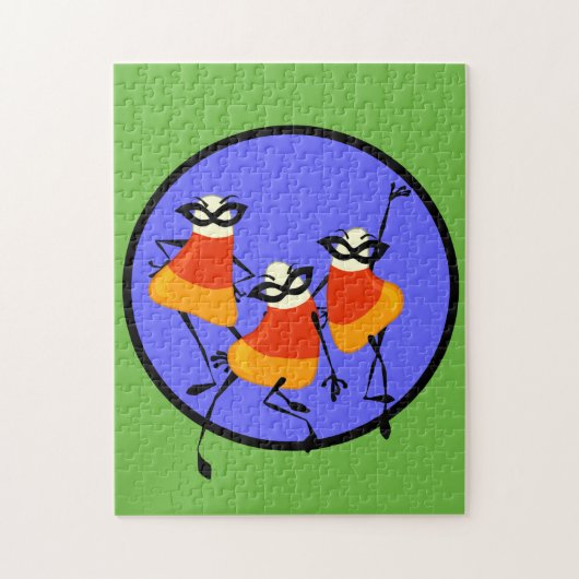 GRAPPIGE HALLOWEEN SNOEPMAÏS VROUWEN PUZZEL (Verticaal)