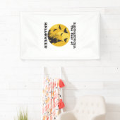 Grappige Halloween Spandoek (Insitu)