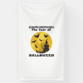 Grappige Halloween Spandoek (Verticaal)