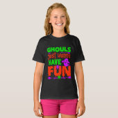 Grappige Halloween-spoken willen gewoon lol hebben T-shirt (Voorkant volledig)