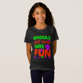 Grappige Halloween-spoken willen gewoon lol hebben T-shirt (Voorkant volledig)