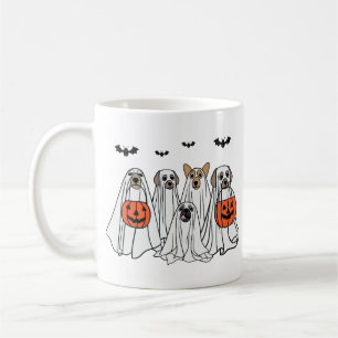 Grappige Halloween Spooky Dogs - СLeuke Spookhonde Koffiemok
