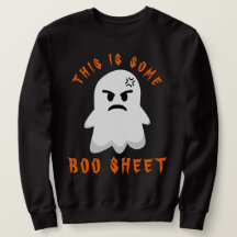 Grappige Halloween Spooky Ghost Dit is Boo Sheet