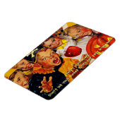 Grappige Halloween Sweet Tooth Magnet uit het midd Magneet (Linkerzijde)