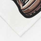 Grappige Halloween Tactical Mummy Army Mannen Vete Fleece Deken (Hoek)