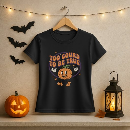 Grappige Halloween te pompoen om echte pompoen woo T-shirt