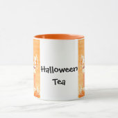 Grappige Halloween Tea Skele-ton Bat Crazy Cup Mok (Midden)