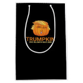 Grappige Halloween Trumpkin - Herfst Make Hallowee Medium Cadeauzakje (Voorkant)