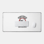 Grappige Halloween Twee Kinderen Schedel Shirt Ont Bureaumat (Keyboard & Muis)