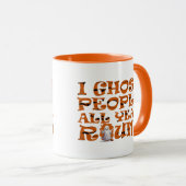 Grappige Halloween uitdrukking Mok (Voorkant rechts)