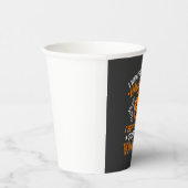 Grappige Halloween Vampier Pompoen Papieren Bekers (Rechts)
