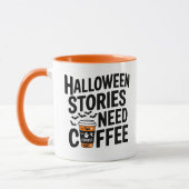 Grappige Halloween-verhalen hebben koffie-Mok nodi Mok (Links)