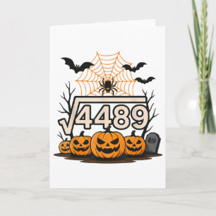 Grappige Halloween Vierkantswortel 4489 67 Meme Wi Kaart