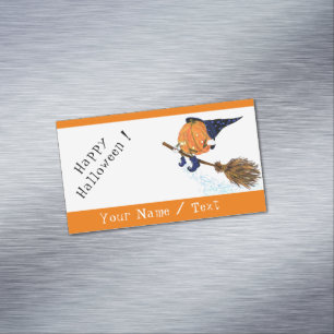 Grappige Halloween Visitekaartje Magnet aangepaste Magnetisch Visitekaartje