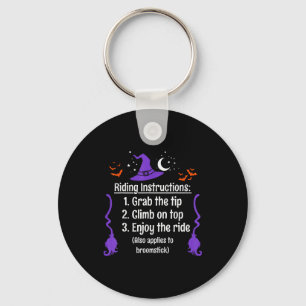 Grappige Halloween Volwassene Sarcastische Humor H Sleutelhanger