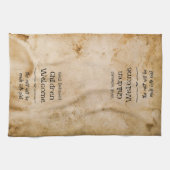 Grappige  Halloween Welkom Kinderen Theedoek (Horizontaal)