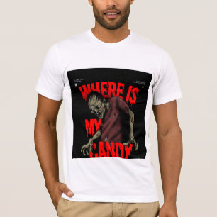 Grappige Halloween Zombie Kussen – “Waar Is Mijn S T-shirt