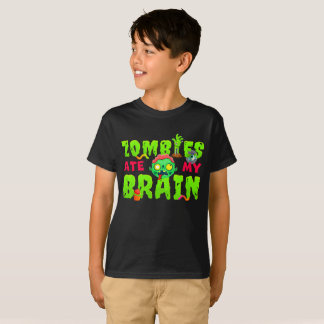 Grappige Halloween-zombies aten mijn brein T-shirt