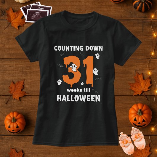 Grappige Halloween zwangerschap T-shirt
