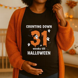 Grappige Halloween zwangerschap T-shirt