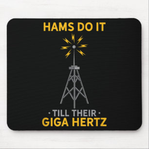 Grappige ham radio citaat amateur operator liefheb muismat