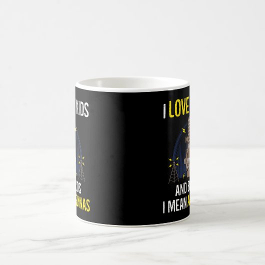 Grappige Ham Radio Operator Gift Amateur Uitzendin Koffiemok (Center)