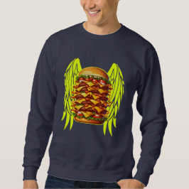 Grappige hamburgers design voor liefhebbers trui