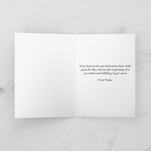 Grappige hamer oproep aan de bar felicitatiekaarte kaart (Binnen)