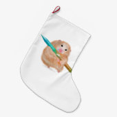 Grappige hamster kerstsok door ORDesigns (Voorkant (Hangend))