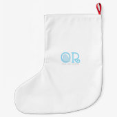 Grappige hamster kerstsok door ORDesigns (Achterkant)