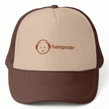 Grappige Hamster Koptelefoon Truckerhoed