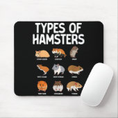 Grappige Hamster Kunst Voor Mannen Vrouwen Jongens Muismat (Met muis)
