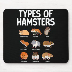 Grappige Hamster Kunst Voor Mannen Vrouwen Jongens Muismat
