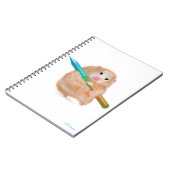 Grappige Hamster Notitieboek (Linkerzijde)
