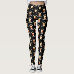 Grappige hamsterboksen hoog genoeg voor je schenen leggings