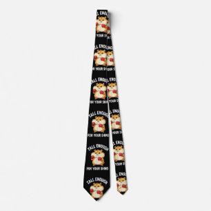Grappige hamsterboksen hoog genoeg voor je schenen stropdas