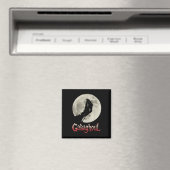 Grappige Hand Maan Gabagool Halloween Magneet (Insitu (Vaatwasser))