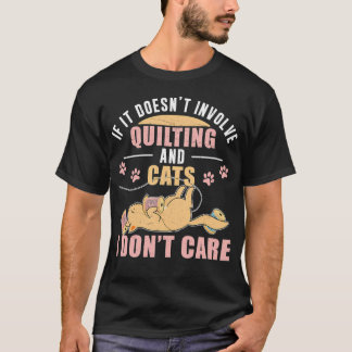 Grappige hand quilting humor voor quilter quilt ma t-shirt