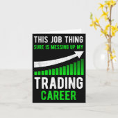 Grappige handel Stock Trader Stock Market Kaart (Gele Bloem)