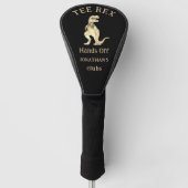 Grappige handen af Tee Rex golfgrap aangepaste naa Golfheadcover (Voorkant)